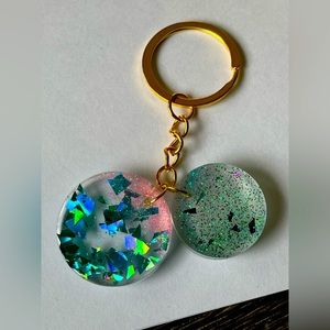 Cool Multicolor Resin Key Chain